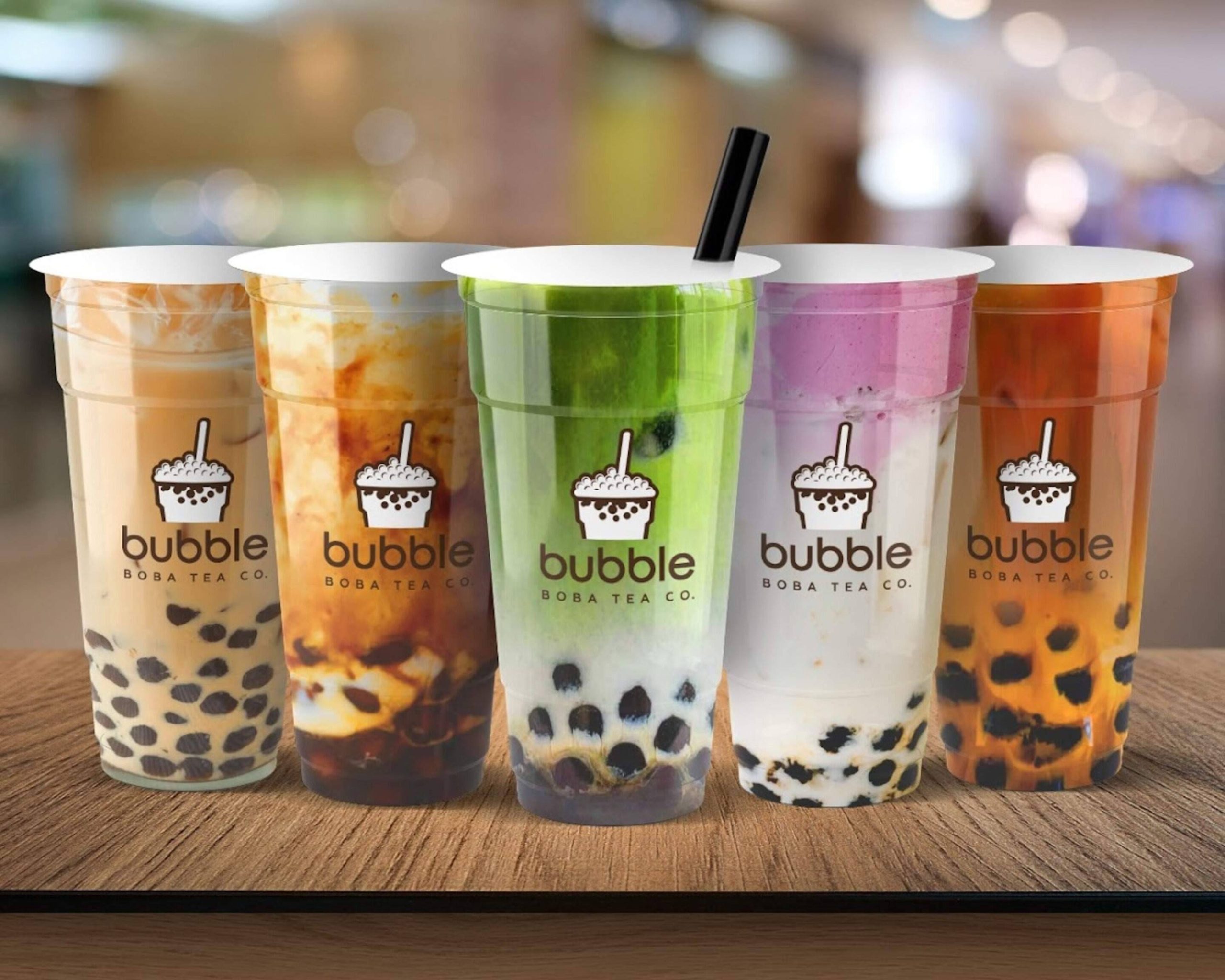 Bubble tea minuman yang di juala di pasar malam